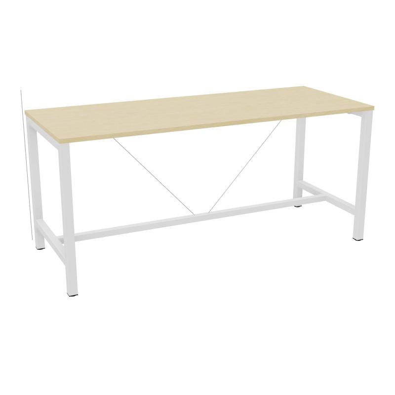 ARIAL T. REU L200XP80XH90 PIEDS ARCHE CARREE AVEC REPOSE PIED