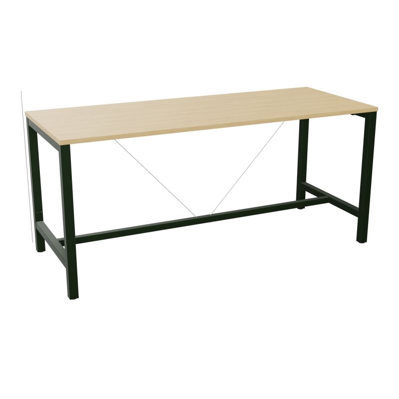 ARIAL T. REU L200XP80XH90 PIEDS ARCHE CARREE AVEC REPOSE PIED