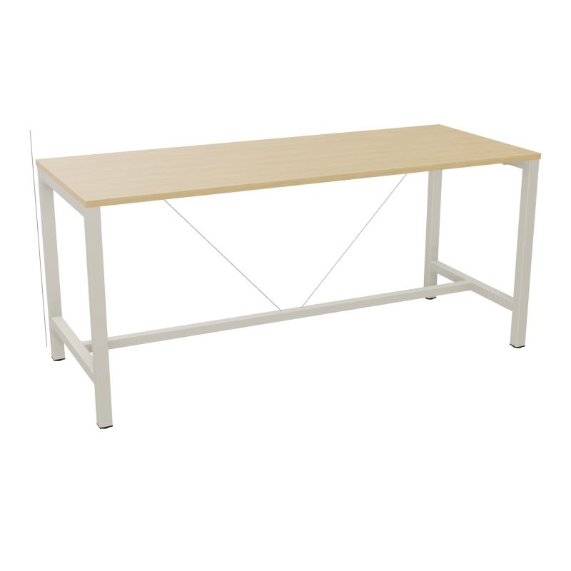 ARIAL T. REU L200XP80XH90 PIEDS ARCHE CARREE AVEC REPOSE PIED