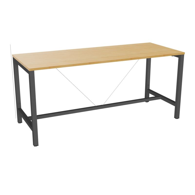 ARIAL T. REU L200XP80XH90 PIEDS ARCHE CARREE AVEC REPOSE PIED