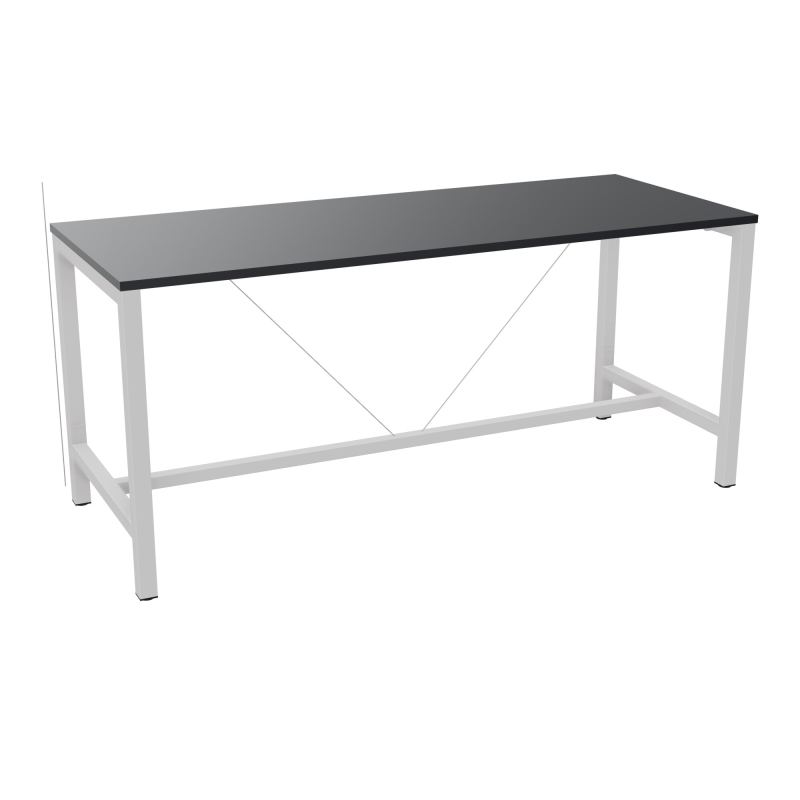 ARIAL T. REU L200XP80XH90 PIEDS ARCHE CARREE AVEC REPOSE PIED