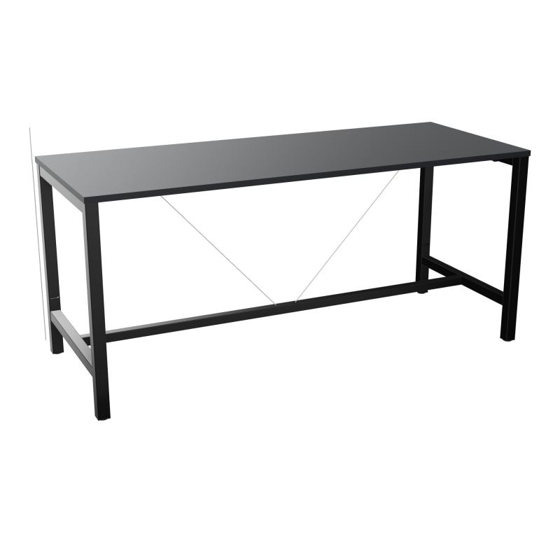 ARIAL T. REU L200XP80XH90 PIEDS ARCHE CARREE AVEC REPOSE PIED