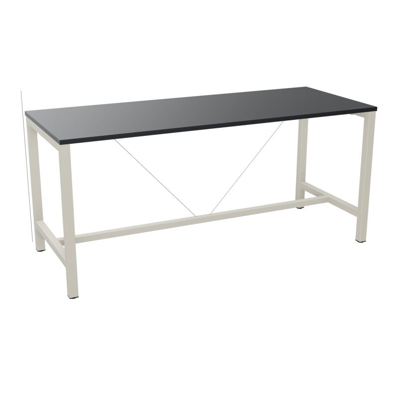 ARIAL T. REU L200XP80XH90 PIEDS ARCHE CARREE AVEC REPOSE PIED
