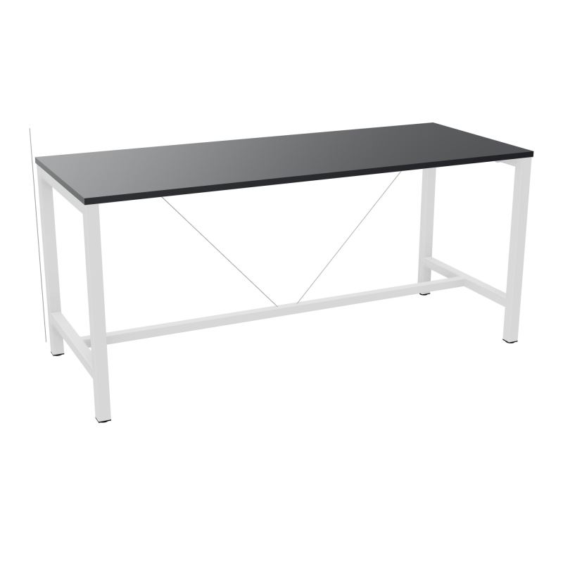 ARIAL T. REU L200XP80XH90 PIEDS ARCHE CARREE AVEC REPOSE PIED