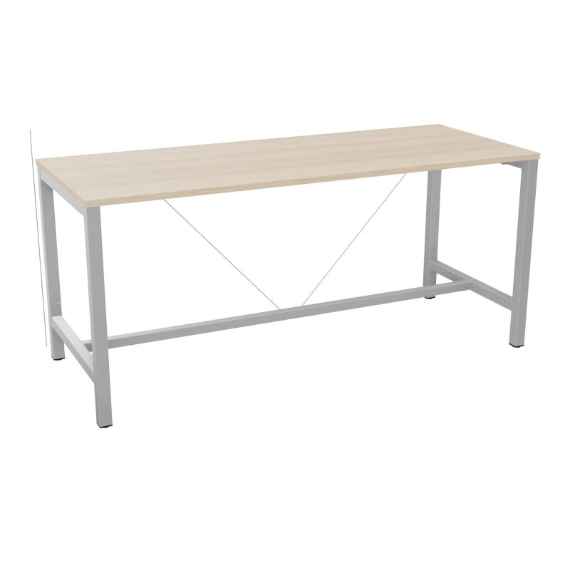 ARIAL T. REU L200XP80XH90 PIEDS ARCHE CARREE AVEC REPOSE PIED
