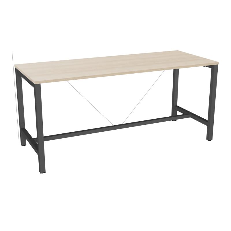 ARIAL T. REU L200XP80XH90 PIEDS ARCHE CARREE AVEC REPOSE PIED