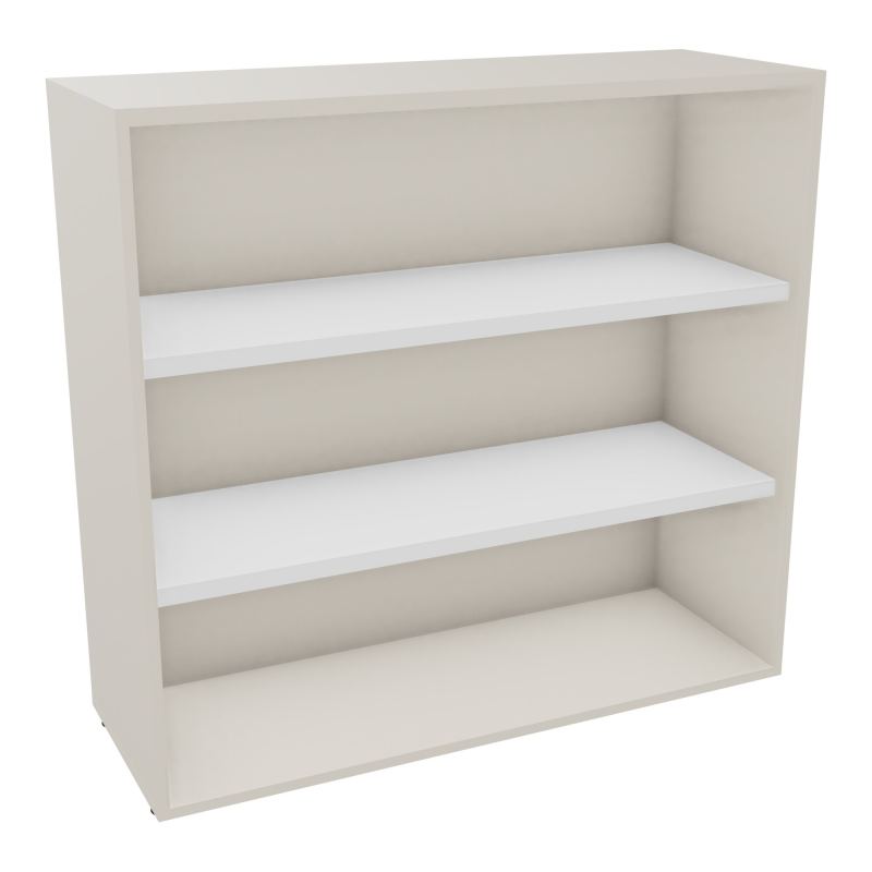 ARMAND BIBLIO MELA L1200 H1135 P432 TOP ASSORTI AU CORPS 2 TABLETTES