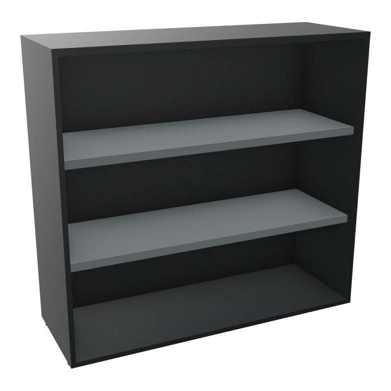 ARMAND BIBLIO MELA L1200 H1135 P432 TOP ASSORTI AU CORPS 2 TABLETTES R9