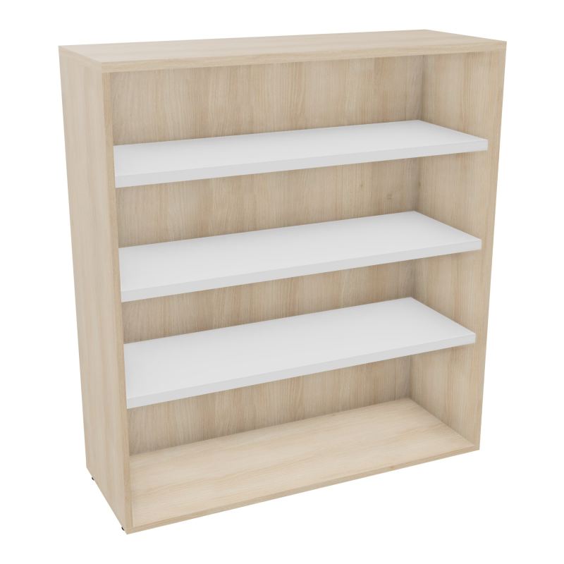 ARMAND BIBLIO MELA L1200 H1335 P432 TOP ASSORTI AU CORPS 3 TABLETTES RZ