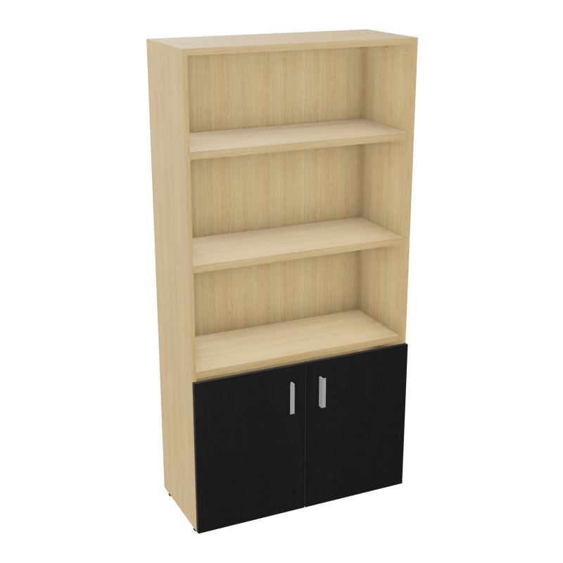 ARMAND BIBLIO 2PB L1000 H2021 P432 TOP ASSORTI CORPS MELA - PTE BATT.SOFT CLOS R1 RK SB