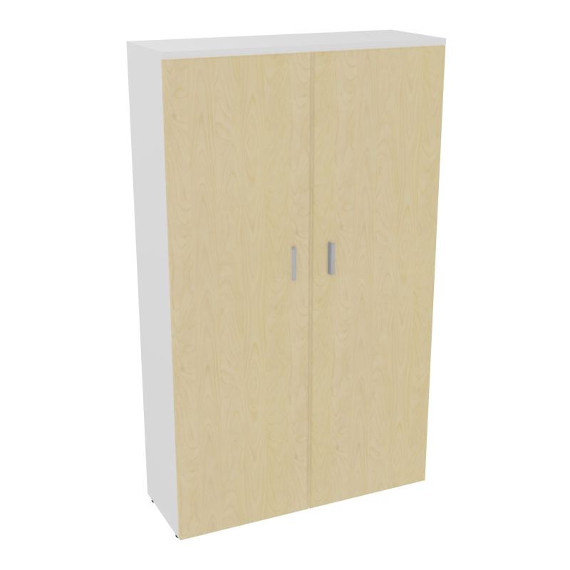ARMOIRE ARMAND 2PTES BATTANTES H2021 L1200 P432 4 TABLETTESMG N8 SB