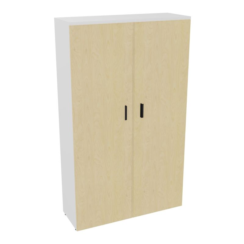 ARMOIRE ARMAND 2PTES BATTANTES H2021 L1200 P432 4 TABLETTESMG N8 SG