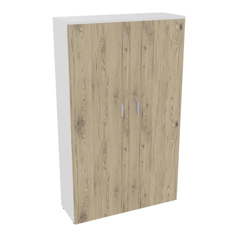 ARMOIRE ARMAND 2PTES BATTANTES H2021 L1200 P432 4 TABLETTESMG R3 SB