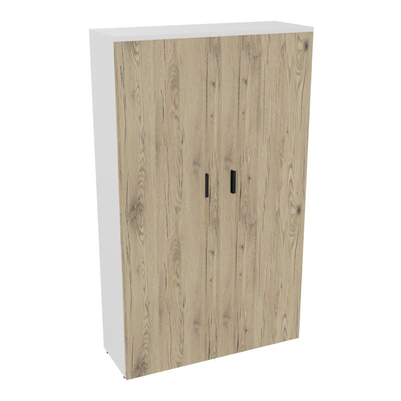 ARMOIRE ARMAND 2PTES BATTANTES H2021 L1200 P432 4 TABLETTESMG R3 SG