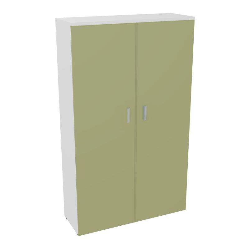 ARMOIRE ARMAND 2PTES BATTANTES H2021 L1200 P432 4 TABLETTES MG R7 SB