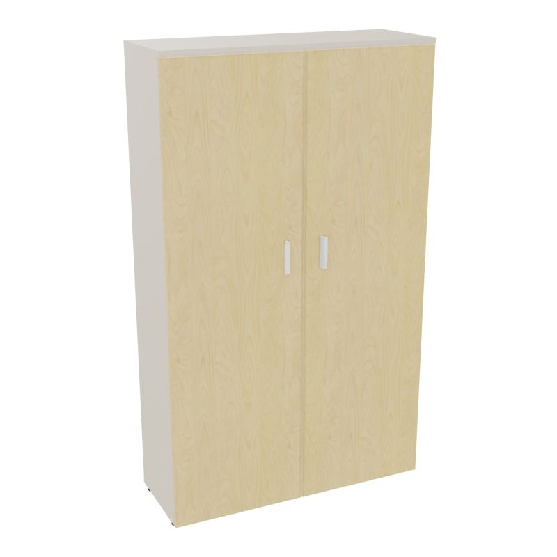 ARMOIRE ARMAND 2PTES BATTANTES H2021 L1200 P432 4 TABLETTESN5 N8 SO