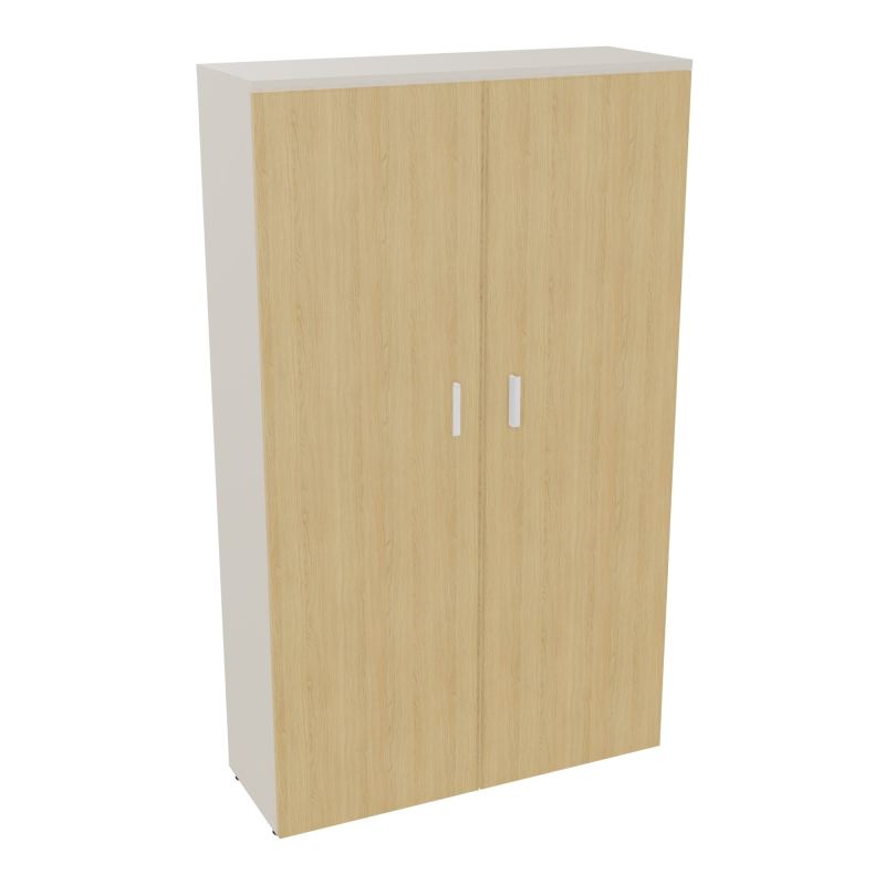 ARMOIRE ARMAND 2PTES BATTANTES H2021 L1200 P432 4 TABLETTES N5 R1 SO