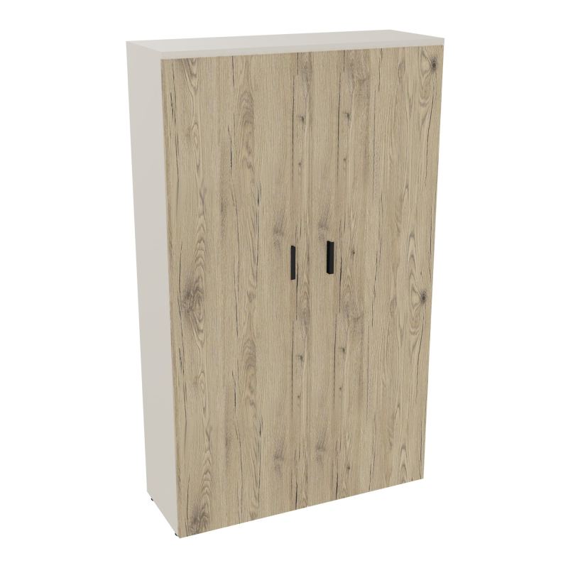 ARMOIRE ARMAND 2PTES BATTANTES H2021 L1200 P432 4 TABLETTESN5 R3 SG