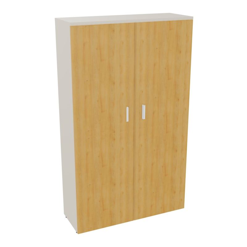 ARMOIRE ARMAND 2PTES BATTANTES H2021 L1200 P432 4 TABLETTES N5 R5 SO