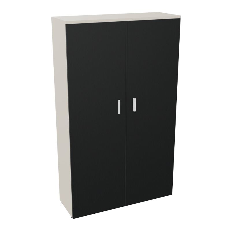 ARMOIRE ARMAND 2PTES BATTANTES H2021 L1200 P432 4 TABLETTES N5 R9 SO