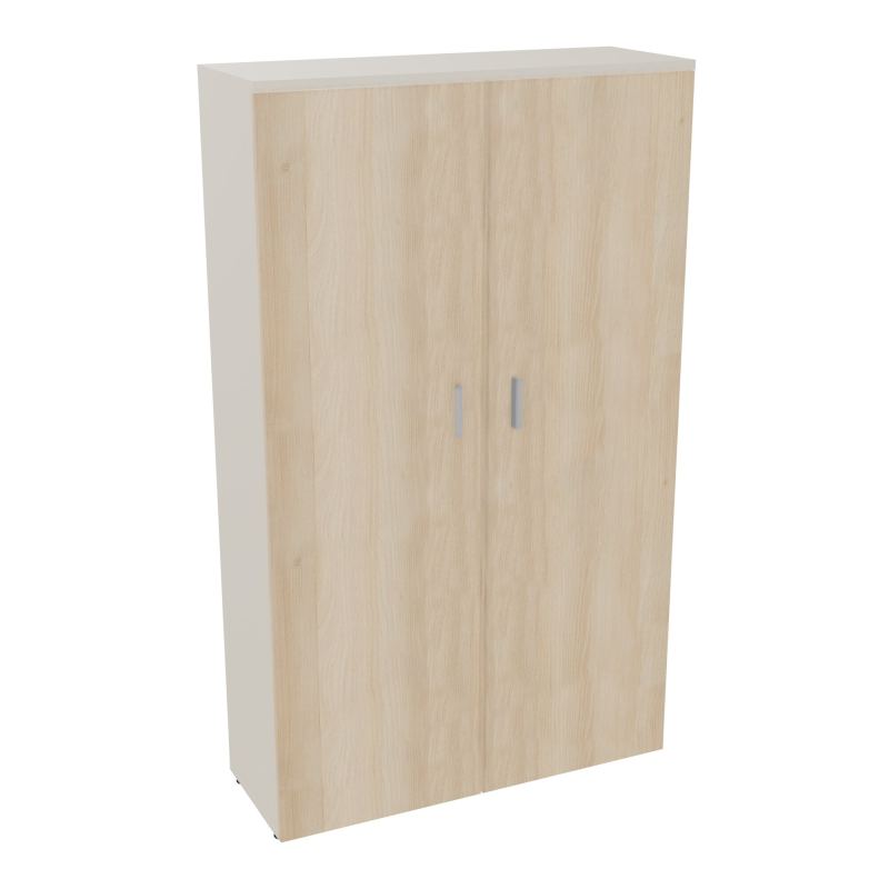 ARMOIRE ARMAND 2PTES BATTANTES H2021 L1200 P432 4 TABLETTESN5 RZ SB