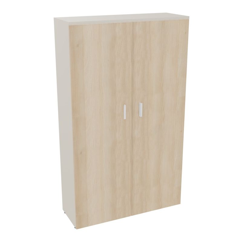 ARMOIRE ARMAND 2PTES BATTANTES H2021 L1200 P432 4 TABLETTESN5 RZ SO