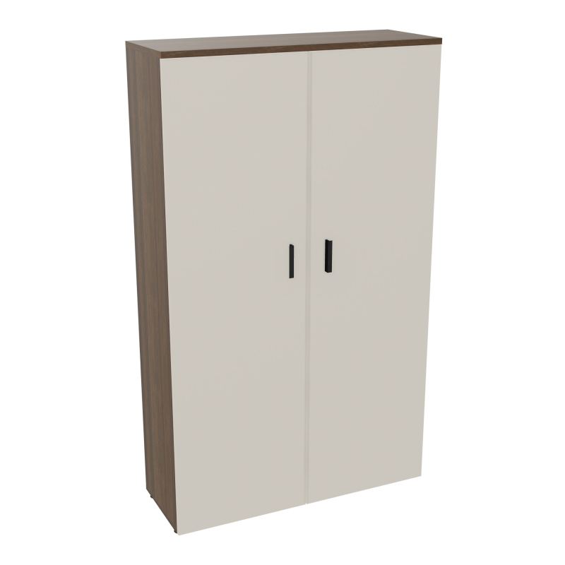 ARMOIRE ARMAND 2PTES BATTANTES H2021 L1200 P432 4 TABLETTESN6 N5 SG