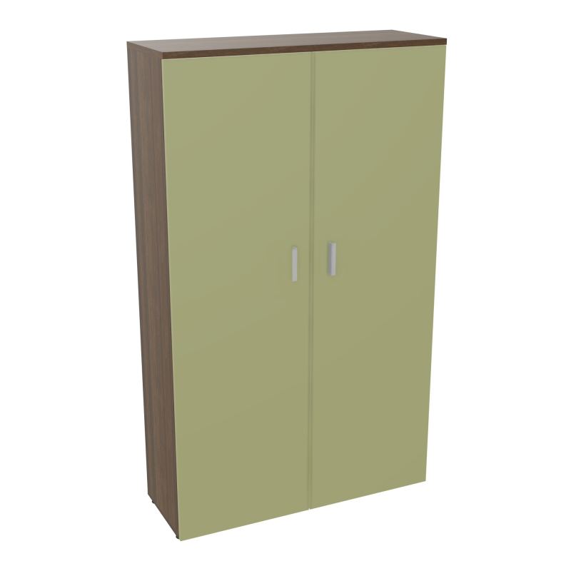 ARMOIRE ARMAND 2PTES BATTANTES H2021 L1200 P432 4 TABLETTES N6 R7 SB