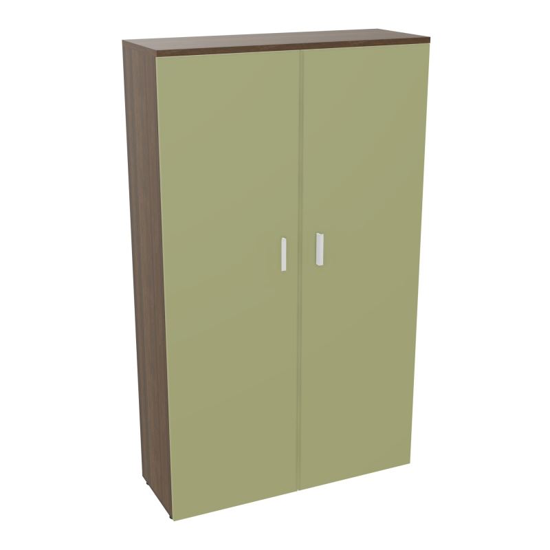 ARMOIRE ARMAND 2PTES BATTANTES H2021 L1200 P432 4 TABLETTES N6 R7 SO