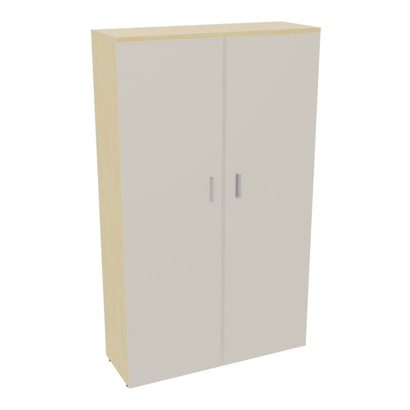 ARMOIRE ARMAND 2PTES BATTANTES H2021 L1200 P432 4 TABLETTESN8 N5 SB