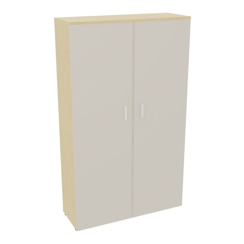 ARMOIRE ARMAND 2PTES BATTANTES H2021 L1200 P432 4 TABLETTESN8 N5 SO