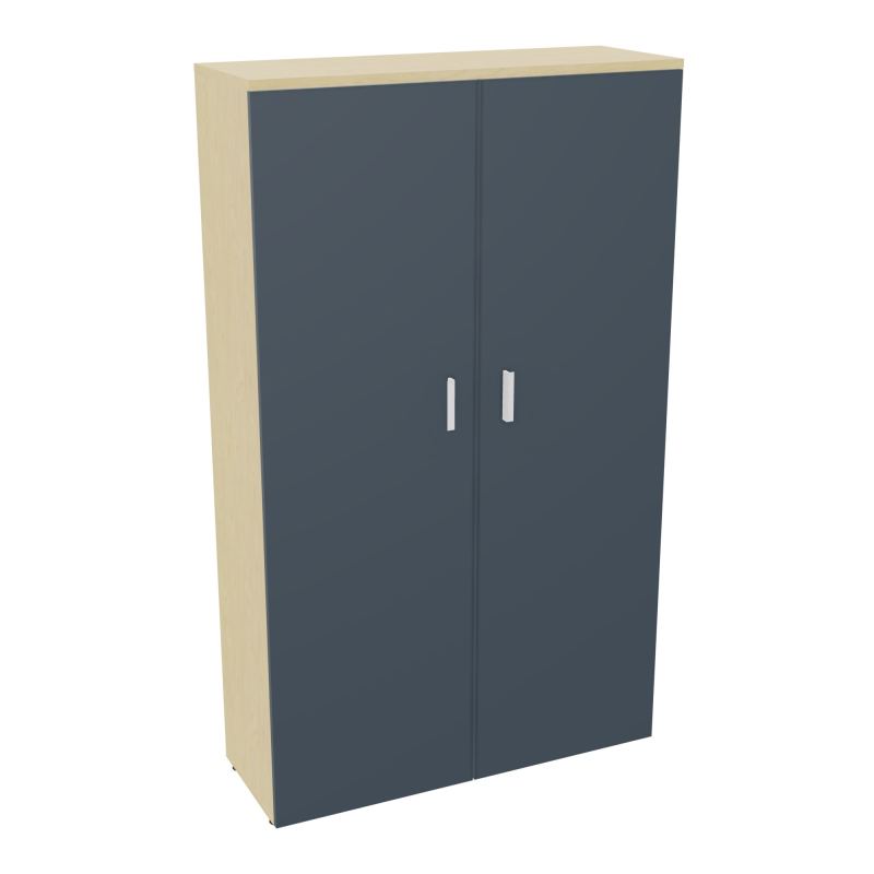 ARMOIRE ARMAND 2PTES BATTANTES H2021 L1200 P432 4 TABLETTES N8 R6 SO