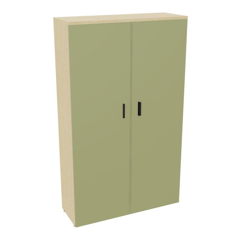 ARMOIRE ARMAND 2PTES BATTANTES H2021 L1200 P432 4 TABLETTES N8 R7 SG