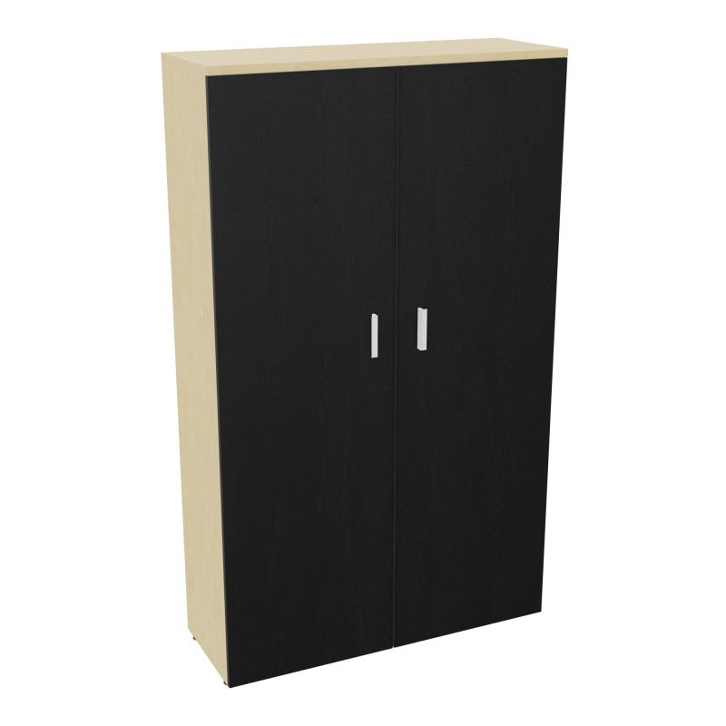ARMOIRE ARMAND 2PTES BATTANTES H2021 L1200 P432 4 TABLETTES N8 RK SO
