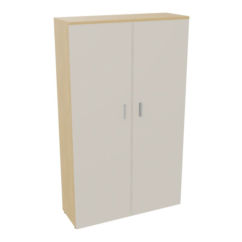 ARMOIRE ARMAND 2PTES BATTANTES H2021 L1200 P432 4 TABLETTES R1 N5 SB