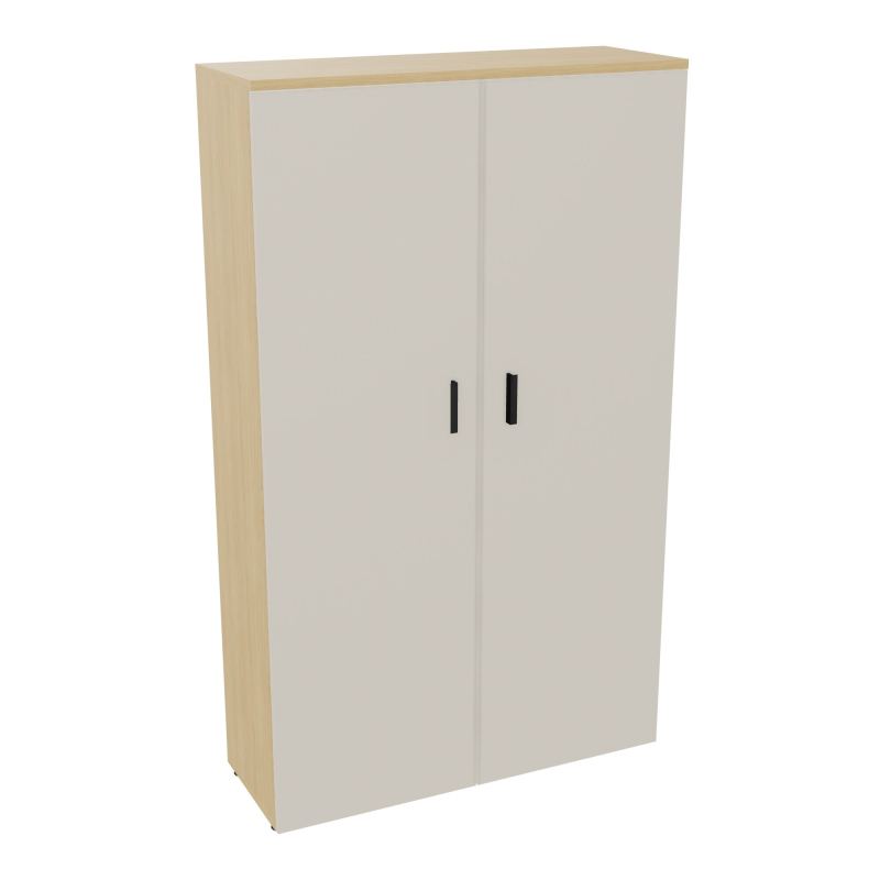 ARMOIRE ARMAND 2PTES BATTANTES H2021 L1200 P432 4 TABLETTES R1 N5 SG