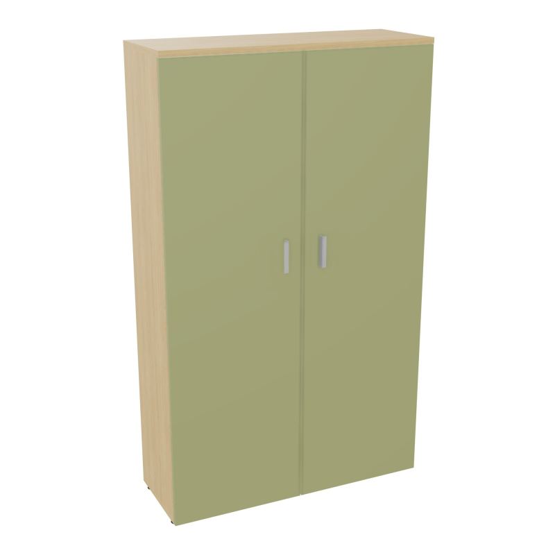ARMOIRE ARMAND 2PTES BATTANTES H2021 L1200 P432 4 TABLETTES R1 R7 SB