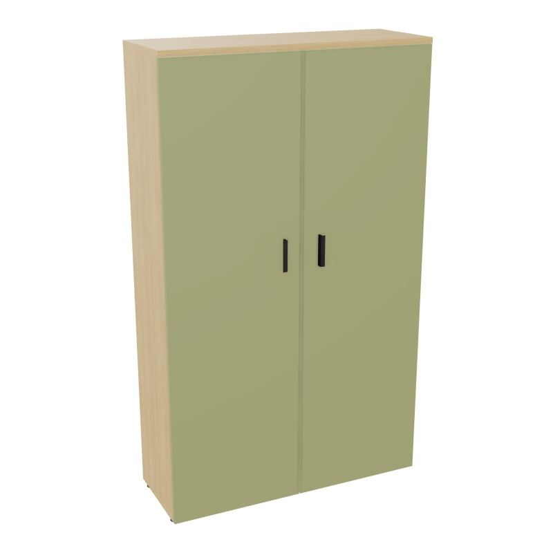 ARMOIRE ARMAND 2PTES BATTANTES H2021 L1200 P432 4 TABLETTES R1 R7 SG