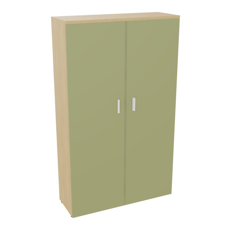 ARMOIRE ARMAND 2PTES BATTANTES H2021 L1200 P432 4 TABLETTES R1 R7 SO