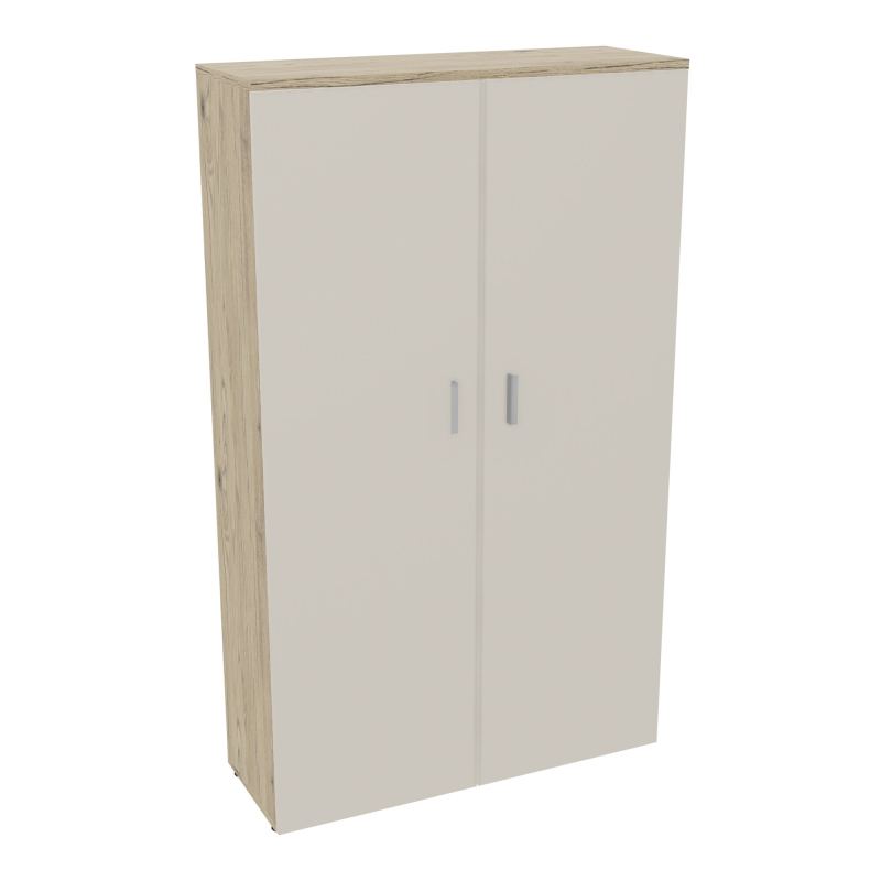 ARMOIRE ARMAND 2PTES BATTANTES H2021 L1200 P432 4 TABLETTESR3 N5 SB