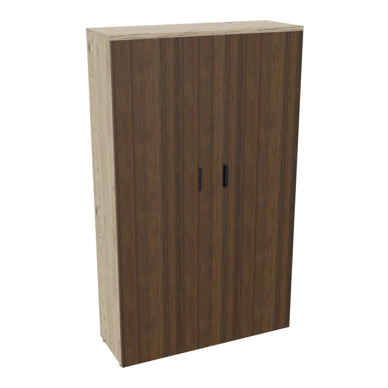 ARMOIRE ARMAND 2PTES BATTANTES H2021 L1200 P432 4 TABLETTESR3 N6 SG
