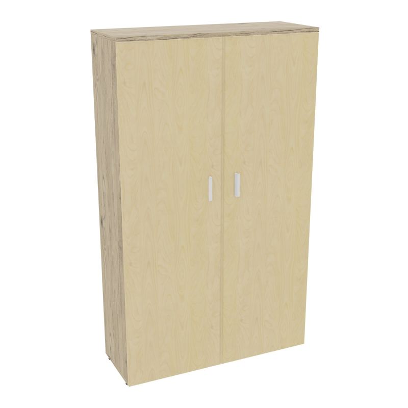 ARMOIRE ARMAND 2PTES BATTANTES H2021 L1200 P432 4 TABLETTESR3 N8 SO