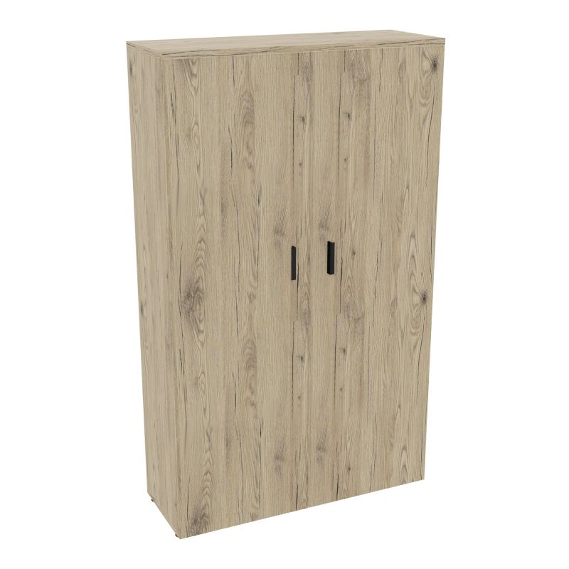 ARMOIRE ARMAND 2PTES BATTANTES H2021 L1200 P432 4 TABLETTESR3 R3 SG