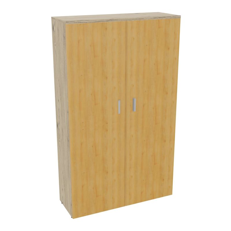 ARMOIRE ARMAND 2PTES BATTANTES H2021 L1200 P432 4 TABLETTES R3 R5 SB