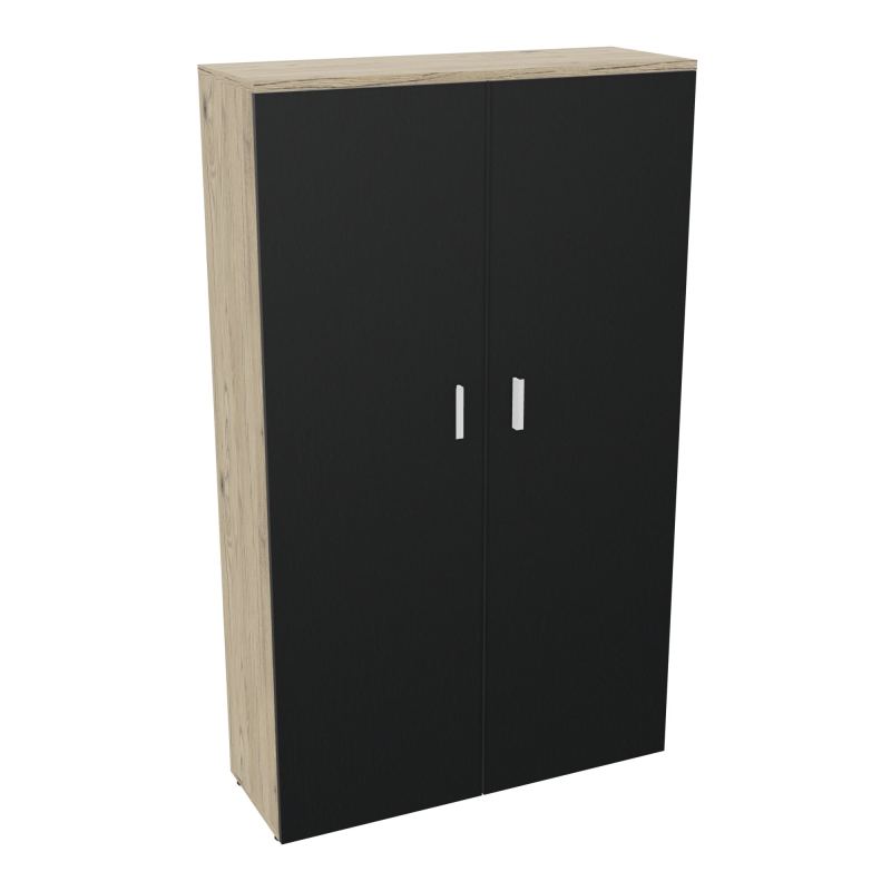 ARMOIRE ARMAND 2PTES BATTANTES H2021 L1200 P432 4 TABLETTES R3 R9 SO