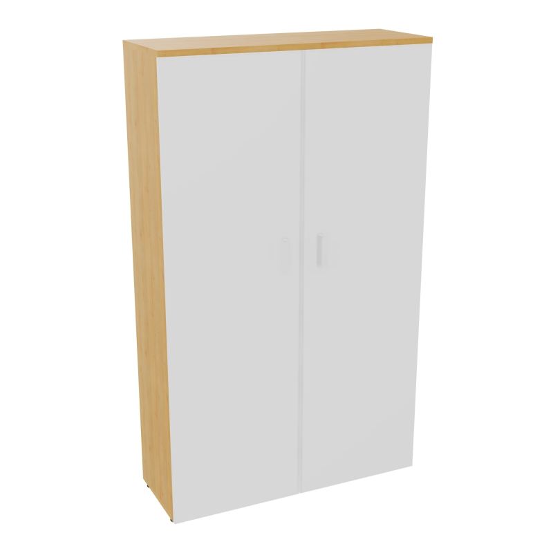 ARMOIRE ARMAND 2PTES BATTANTES H2021 L1200 P432 4 TABLETTES R5 MG SO