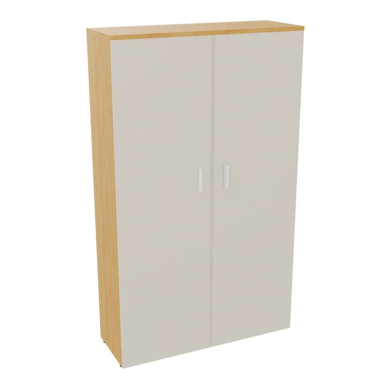 ARMOIRE ARMAND 2PTES BATTANTES H2021 L1200 P432 4 TABLETTES R5 N5 SO