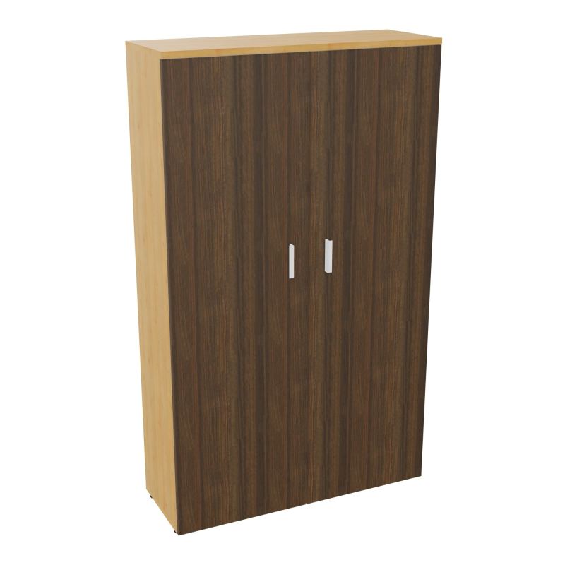 ARMOIRE ARMAND 2PTES BATTANTES H2021 L1200 P432 4 TABLETTES R5 N6 SO