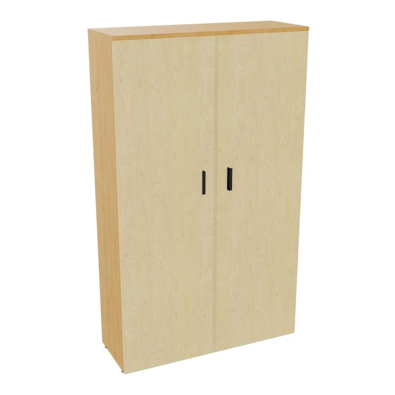 ARMOIRE ARMAND 2PTES BATTANTES H2021 L1200 P432 4 TABLETTES R5 N8 SG