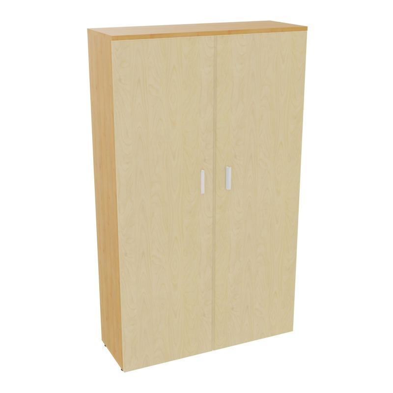 ARMOIRE ARMAND 2PTES BATTANTES H2021 L1200 P432 4 TABLETTES R5 N8 SO